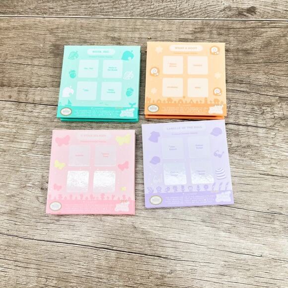 Animal Crossing Colourpop Eyeshadow Pallets 4 NWOB New Without Box Labelle Nook - Picture 7 of 8